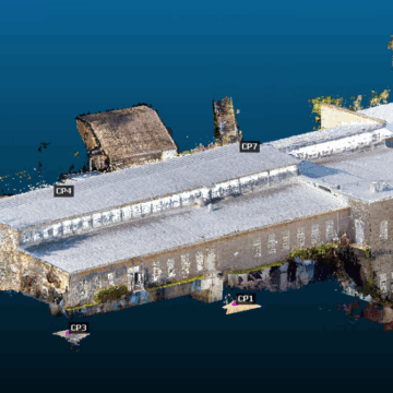 Moulin- Nuage de points